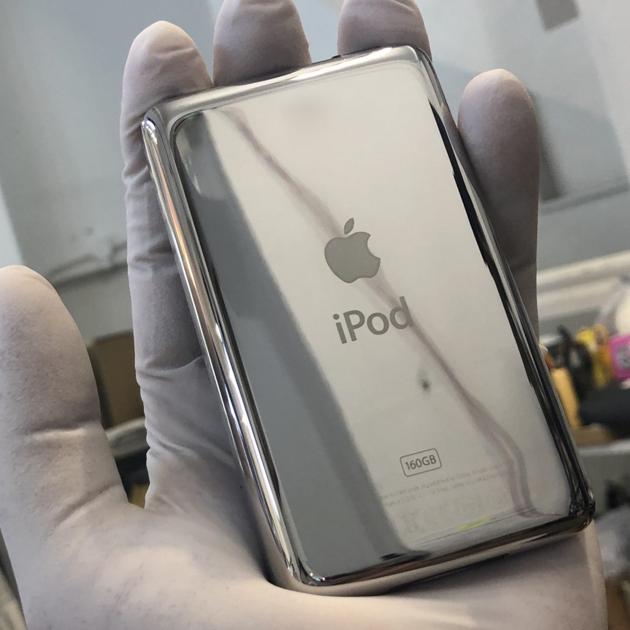iPod classic 160GB Late 2009 MC297J/A HDD障害 SDメモリ512GB